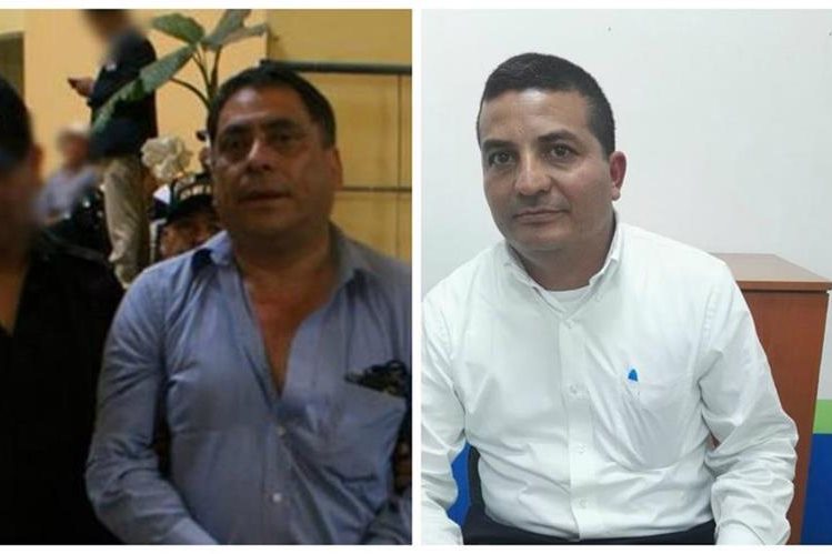 César Pérez Cáceres -izquierda- y José Pineda Vásquez, renunciaron a sus cargos en la comuna de Mixco. (Foto Prensa Libre: Hemeroteca PL)