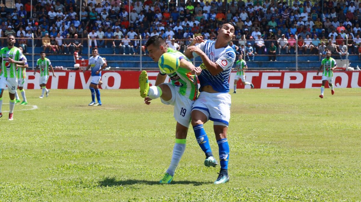 Suchitepéquez perdió una gran oportunidad de salirse de la zona de descenso. (Foto Prensa Libre: Rolando Miranda)