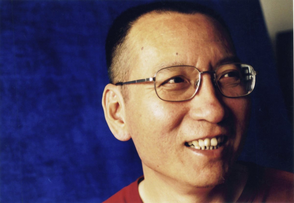 Disidente chino y premio Nobel de la Paz Liu Xiaobo en Pekín (China). (Foto Prensa Libre: EFE)