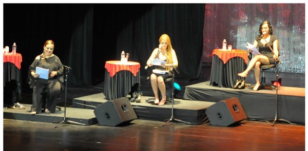 La sexualidad femenina y sus tabúes, a escena. (Foto Prensa Libre: Ana Lucía Ola)