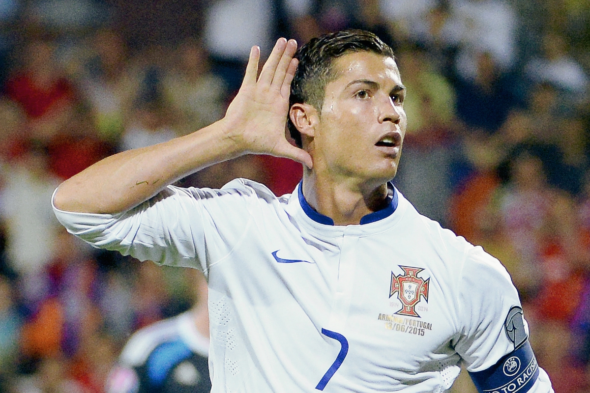 Cristiano Ronaldo es una de las bajas de Portugal en el amistoso frente a Italia. (Foto Prensa Libre: AFP)