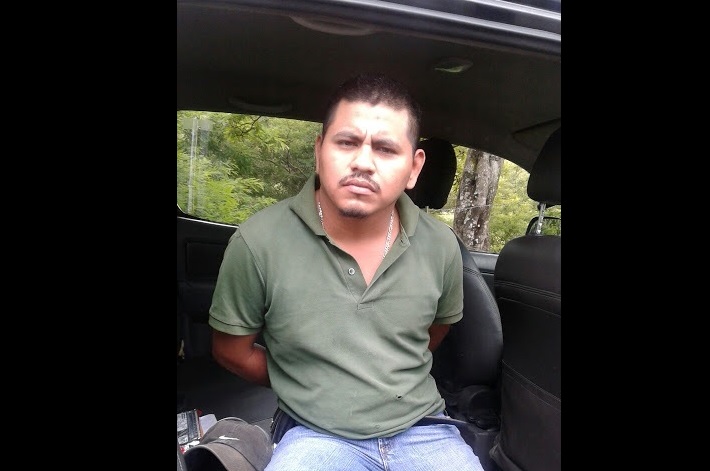 El detenido fue identificado como Félix Adolfo Morales López de 24 años. (Foto Prensa Libre)