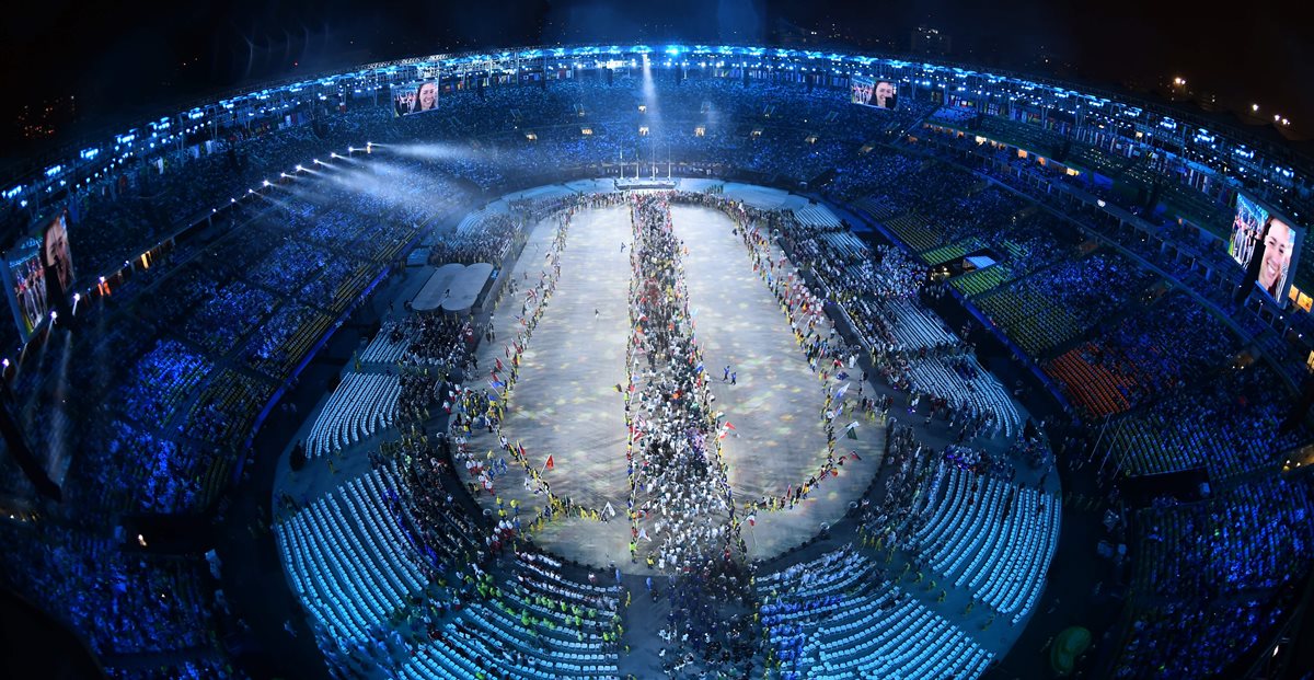 El estadio Maracaná lució sus mejores galas para despedir las justas de Río 2016 (Foto Prensa Libre: AP)
