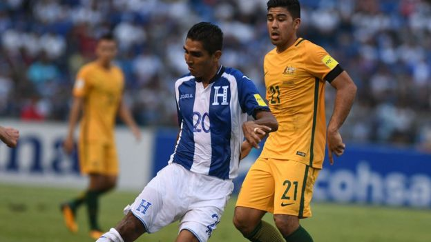 Honduras buscará la clasificación el 15 de noviembre en Sidney. (AFP)