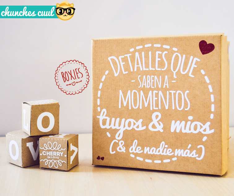 Caja con comida dedicada es parte de las curiosas formas de agradar a la pareja. (Foto Prensa Libre: cortesía TodoArte)