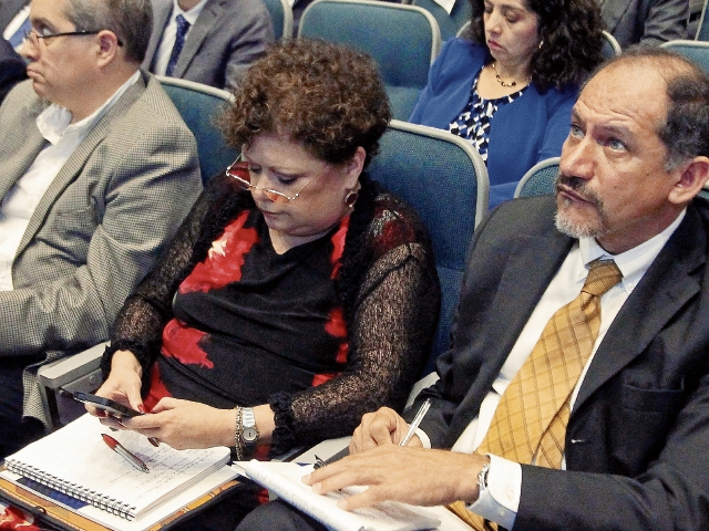 Reunión del Consejo Asesor del Pronacom. (Foto Prensa Libre: Alvaro Interiano)