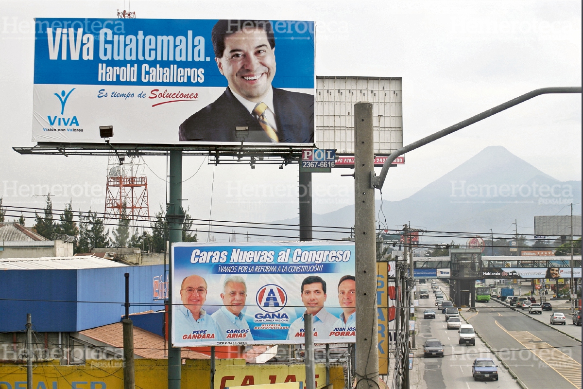 Ejemplo de propaganda política del proceso electoral del 2011. (Foto: Hemeroteca PL)