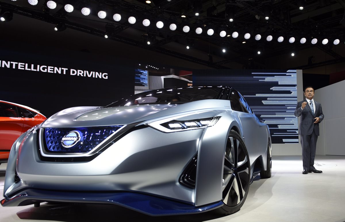 El modelo presentado por Nissan podría "pensar" y hacerte la vida más fácil. (Foto Prensa Libre: EFE)