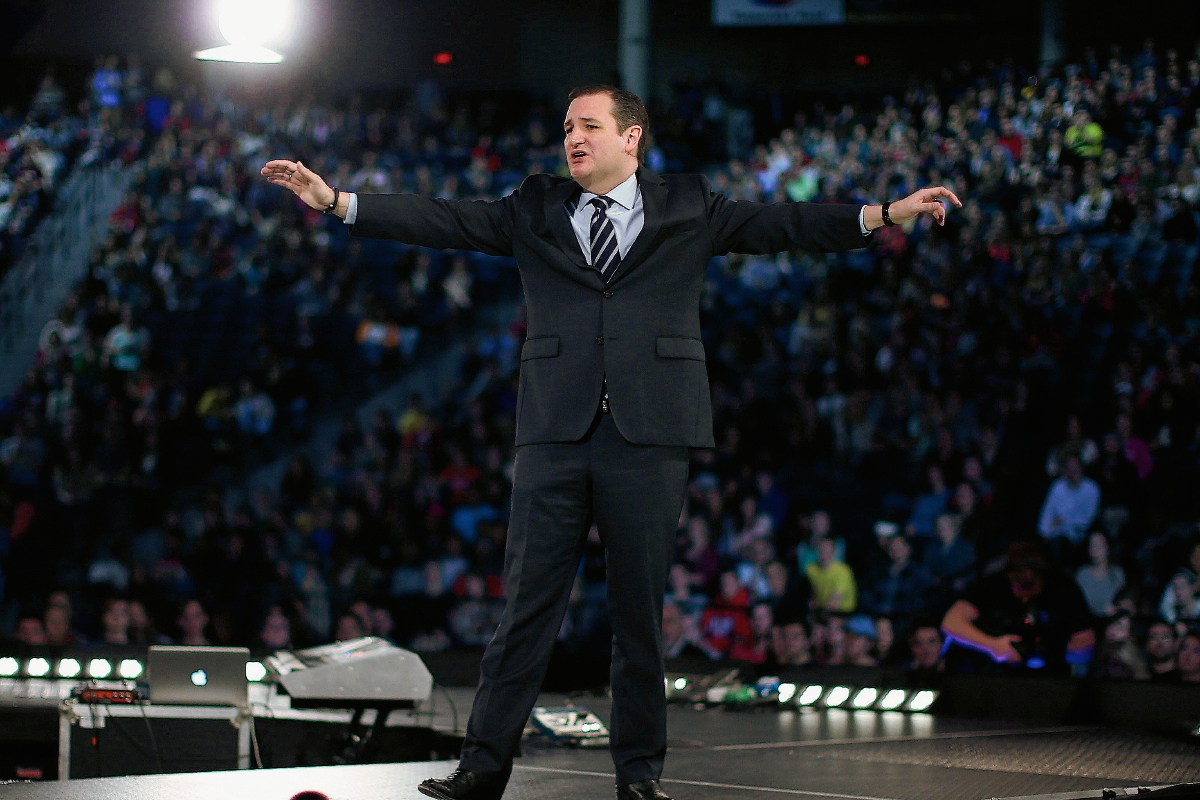 Ted Cruz hizo oficial  su intención de convertirse en  candidato republicano para presidenciales de 2016.(Foto prensa Libre: AFP