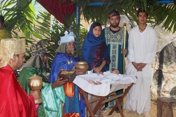 La actividad se llevó a cabo en la Escuela Salvador de Oliva de Cobán. (Foto Prensa Libre: Ángel Martín Tax)