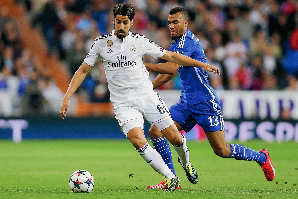 Tras varias lesiones Sami Khedira no pudo despedirse de la afición del Real Madrid en la cancha. (Foto Prensa Libre: AFP)