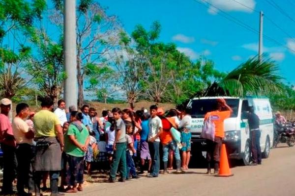 Un hombre fue víctima de un ataque armado en un sector de Sayaxché, Petén. (Foto Prensa Libre: Rigoberto Escobar)<br _mce_bogus="1"/>