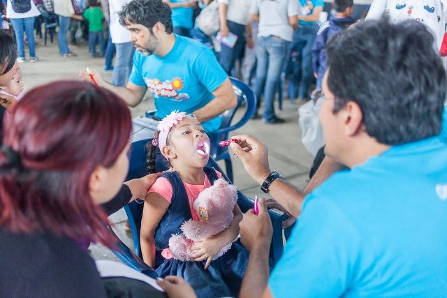 Niños con padecimiento de labio y paladar hendido han recuperado la sonrisa a través de cirugías. (Foto Prensa Libre: Operación Sonrisa)