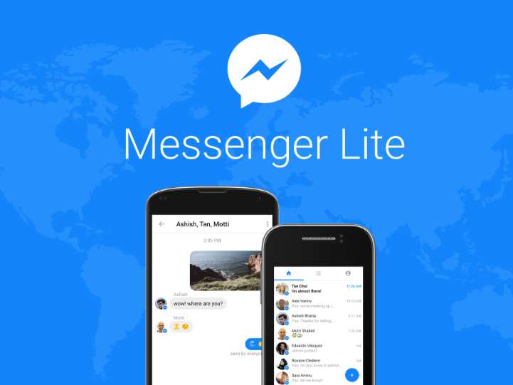 Messenger Lite es una versión más liviana de Messenger, enfocada en usuarios con internet más lento o con poco espacio en sus teléfonos. (Foto: Hemeroteca PL).
