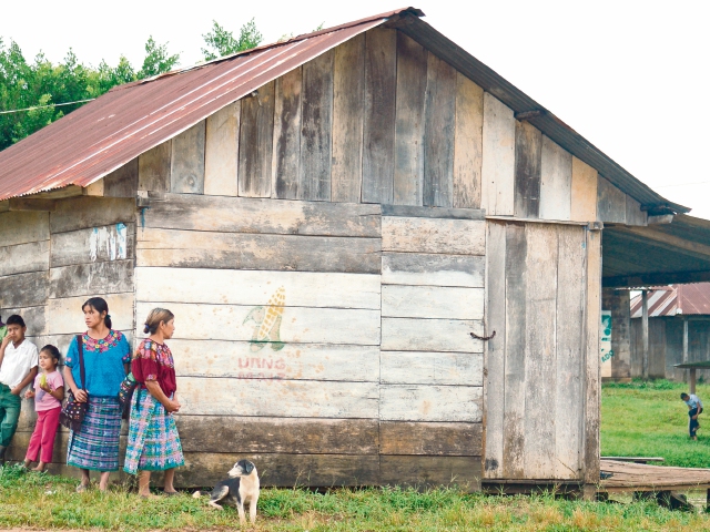 En la aldea Nueva Generación Maya, Barillas, residen familias que retornaron a Guatemala en 1992, del campamento Las Margaritas, Chiapas, México. (Foto Prensa Libre: Mike Castillo)