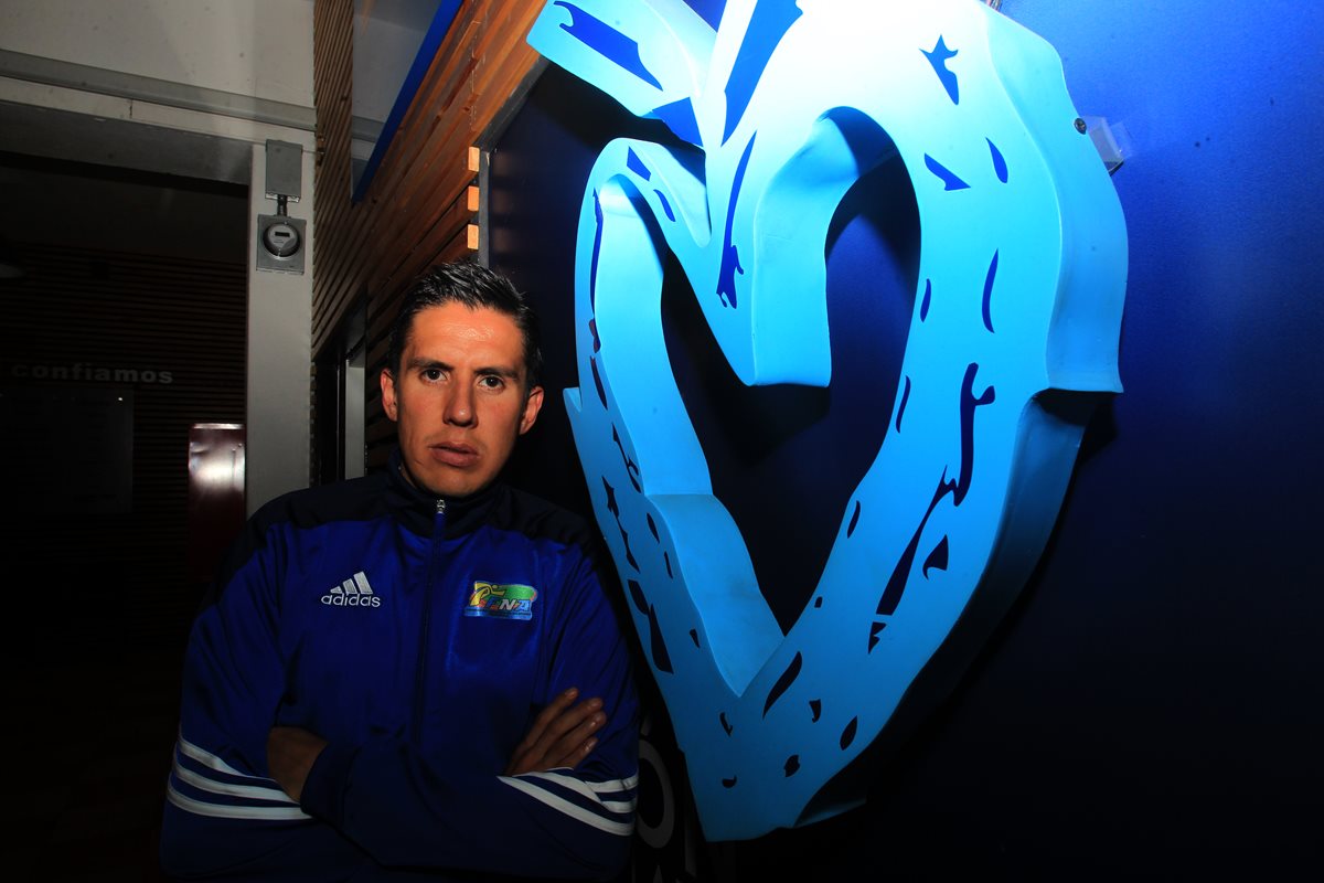 Luis Carlos Rivero es oriundo de San Marcos y tiene más de 16 años en el mundo del atletismo. (Foto Prensa Libre: Carlos Vicente)