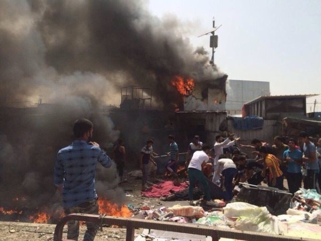 Atentado suicida en Bagdad deja decenas de muertos. (Foto Prensa Libre: EFE)
