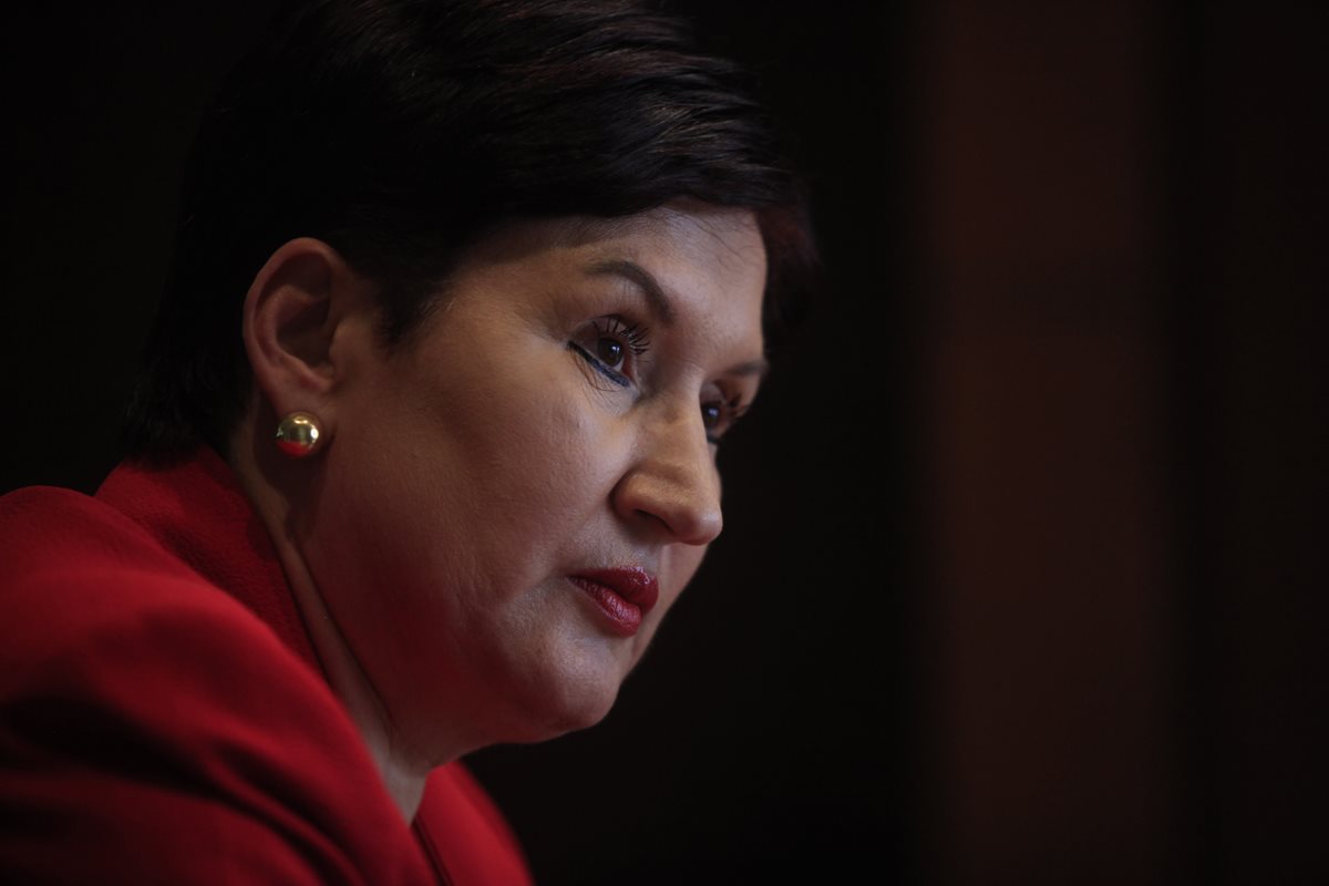 Todo acto de corrupción del que se tenga conocimiento debe ser denunciado con valentía, dijo la Fiscal General del MP Thelma Aldana. (Foto Prensa Libre: Hemeroteca PL)