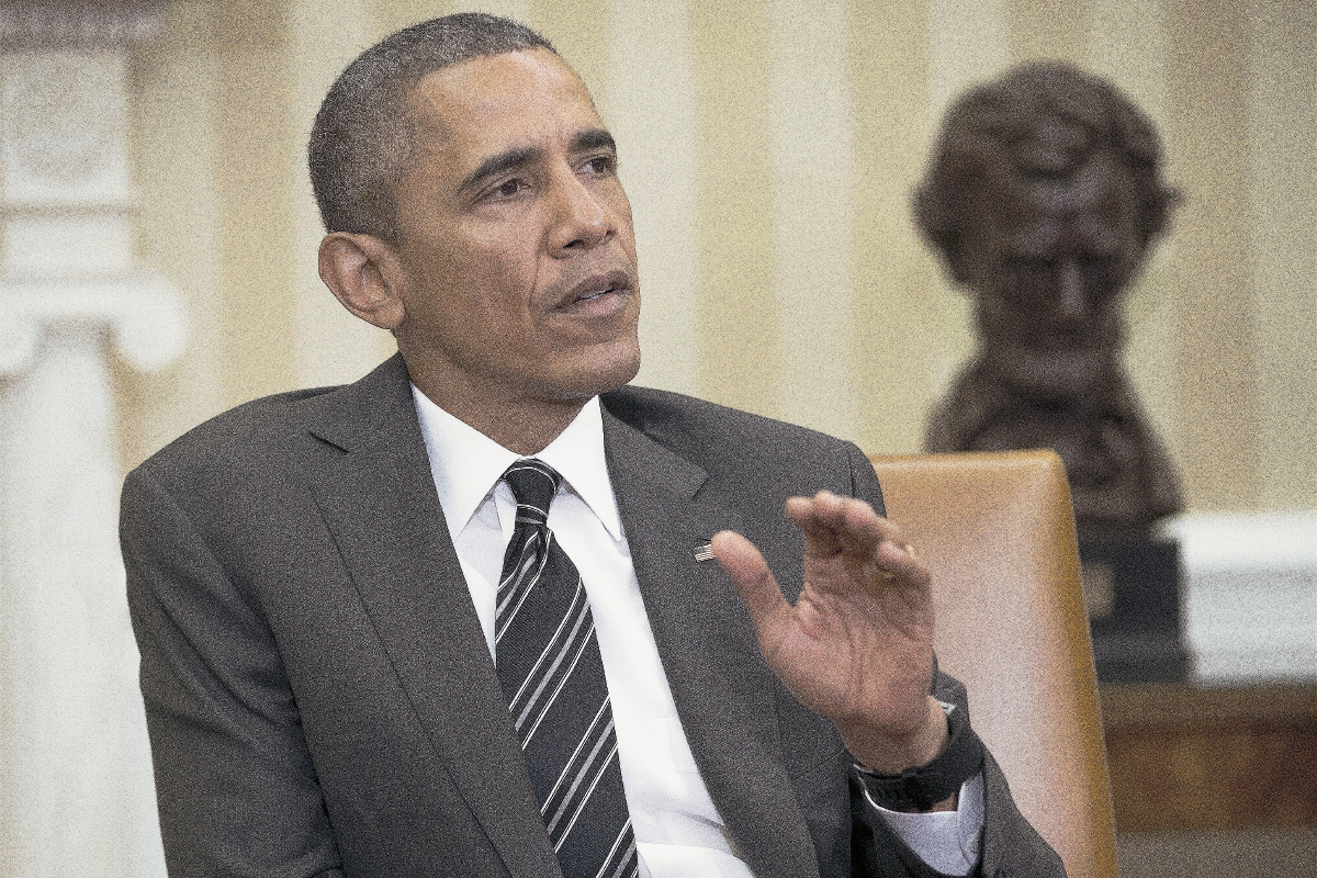 El presidente Barack Obama habla en la Oficina Oval de la Casa Blanca en Washington DC.(Foto Prensa Libre:AP)