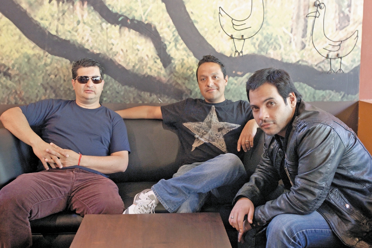 Tono, Javi y Pancho están seguros que su nuevo material será bien aceptado. (Foto Prensa Libre Esbin García)