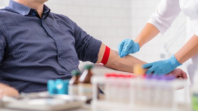 Harrison hizo 1.172 donaciones de sangre durante más de seis décadas, desde que tenía 18 años. GETTY IMAGES