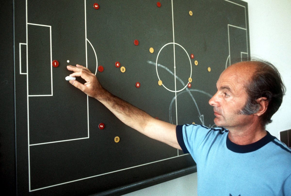Dettmar Kramer, durante un entrenamiento, en Múnich en el año de 1976. (Foto Prensa Libre: EFE)
