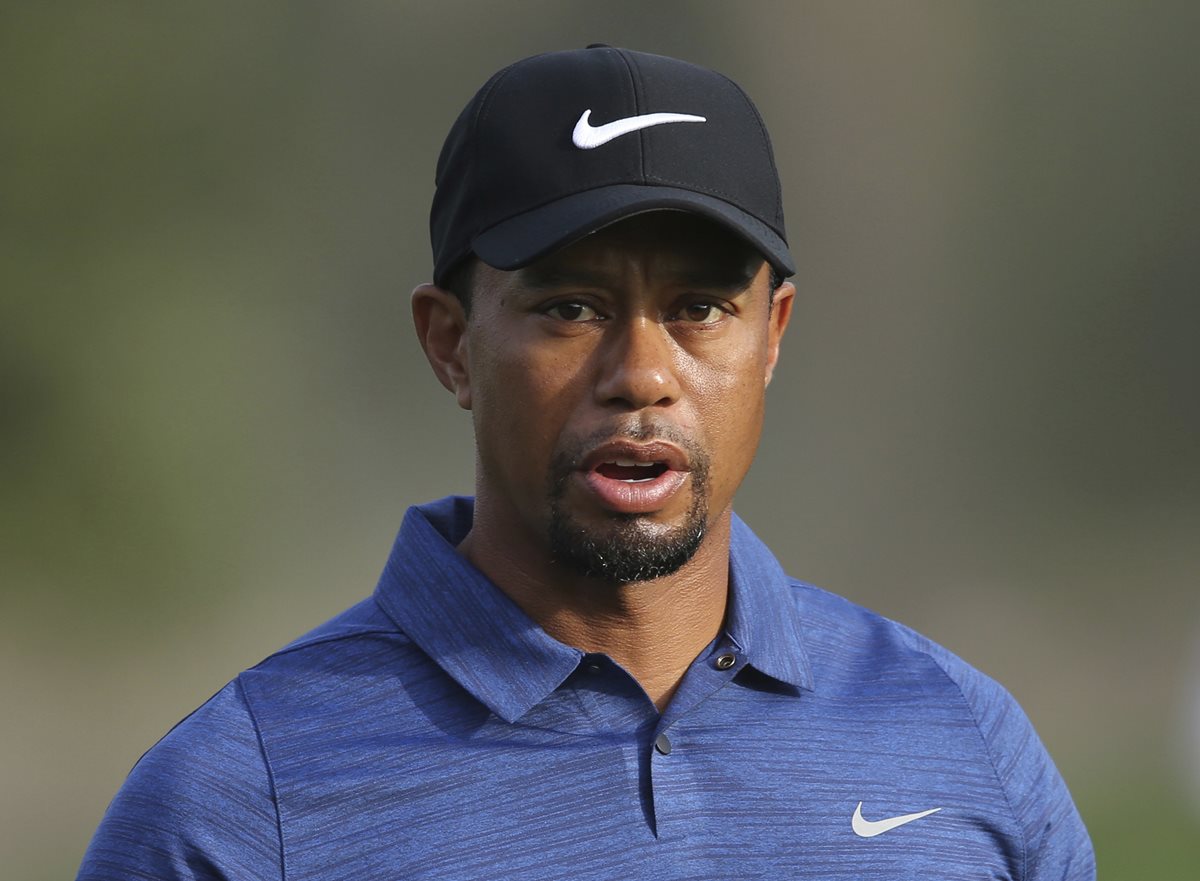Tiger Woods tomó medicamentos para controlar la ansiedad, pudiendo ser los causantes de haberse quedado dormido al volante. (Foto Prensa Libre: AP)