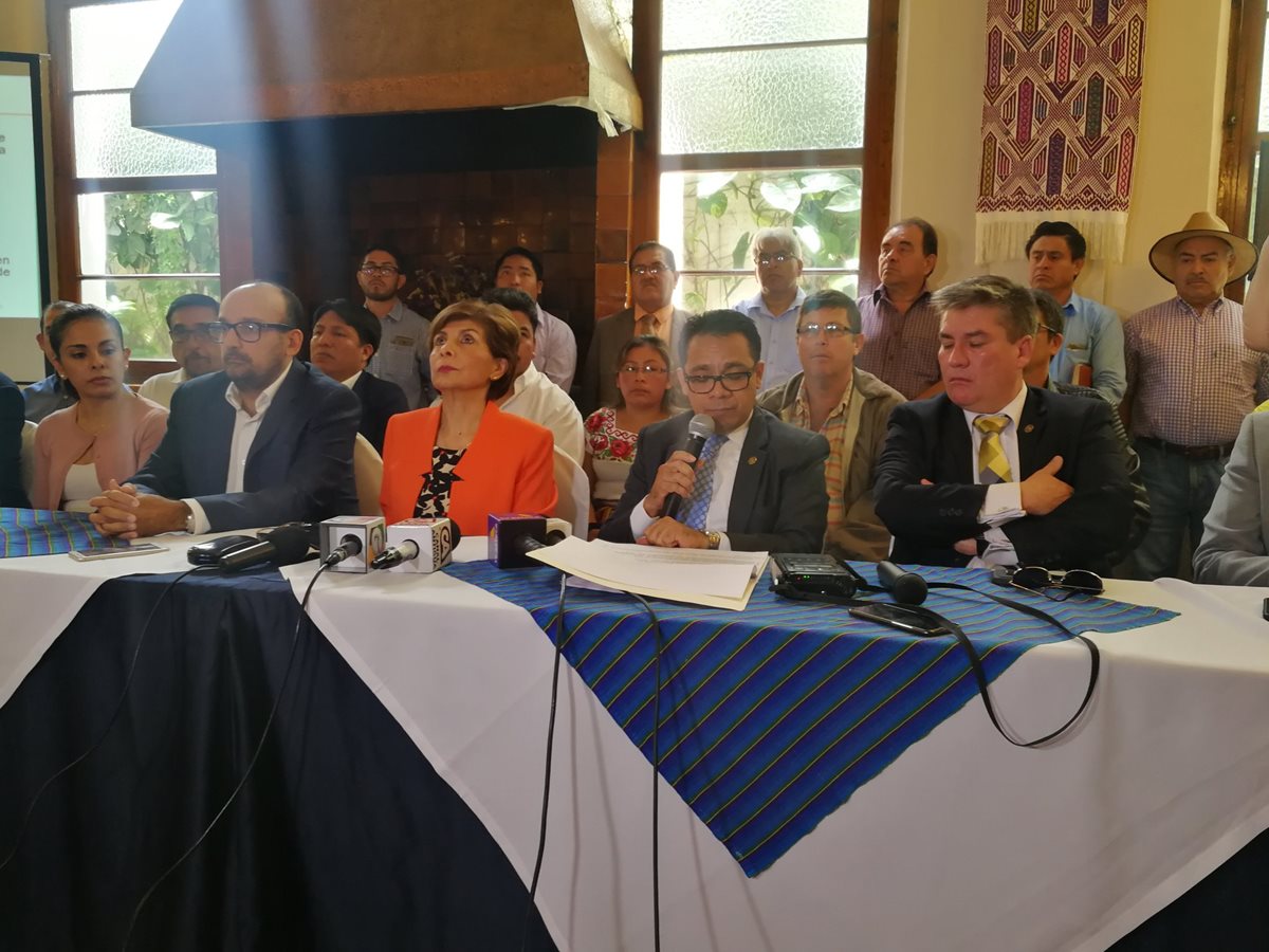 La diputada Nineth Montenegro, secretaria general de Encuentro Por Guatemala, afirma que no hay motivos legales para el retiro de su antejuicio. (Foto Prensa Libre: Andrea Orozco)