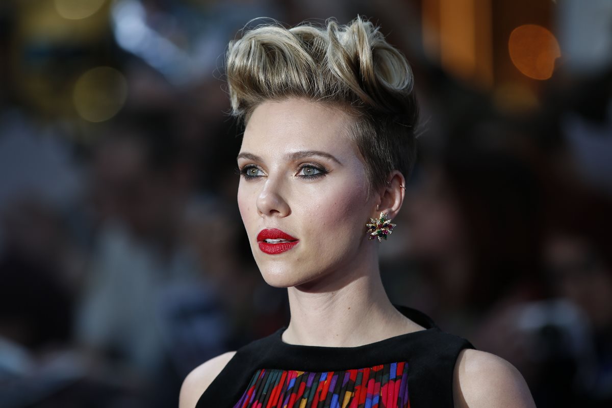 Scarlett Johansson también figura en la lista de las actrices mejor pagadas del mundo. (Foto Prensa Libre: AFP)