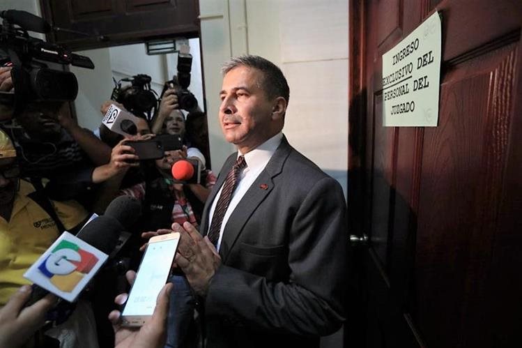 El general Érick Melgar Padilla es señalado por el MP y la Cicig de haber ordenado una investigación paralela por la muerte de su padre. (Foto HemerotecaPL)