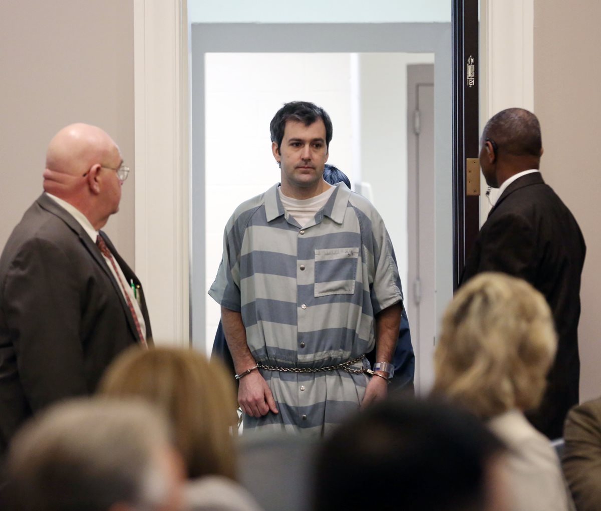 <em>El juez negó la libertad bajo fianza al expolicía Michael Slager. (Foto Prensa Libre: AP).</em>