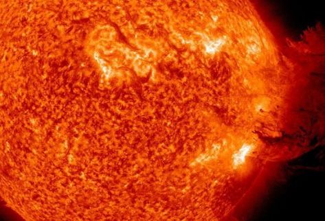 Foto entregada por la Nasa, tomada por el Observatorio de Dinámica Solar. (Foto Prensa Libre: AFP)