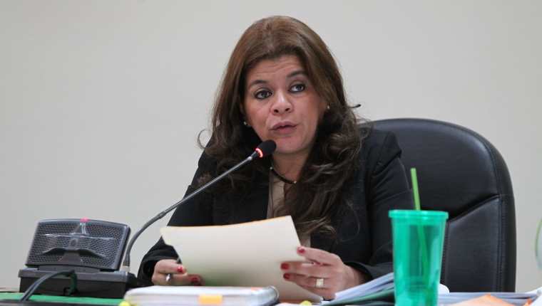 Carol Patricia Flores es jueza primera A de Mayor Riesgo. (Foto Prensa Libre: Hemeroteca PL)