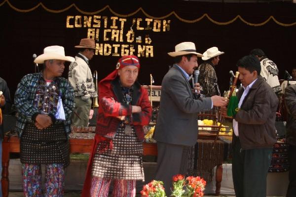 Cambio de regidor en  Chaquijyá, de la cabecera, llevada a cabo en junio recién pasado.