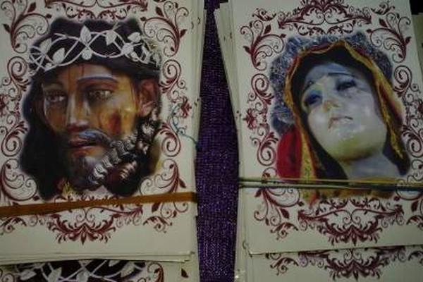 de Jesús Nazareno y la Santísima Virgen de Dolores del templo de Santa Inés del Monte Pulciano.