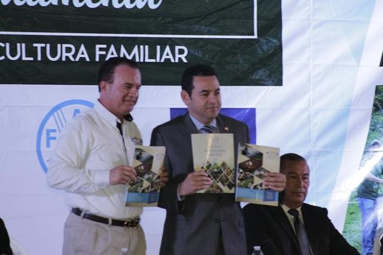 El presidente Jimmy Morales autorizó la destitución de la viceministra de seguridad alimentaria que denunció presiones para hacer millonaría compra. (Foto Prensa Libre: Hemeroteca PL)