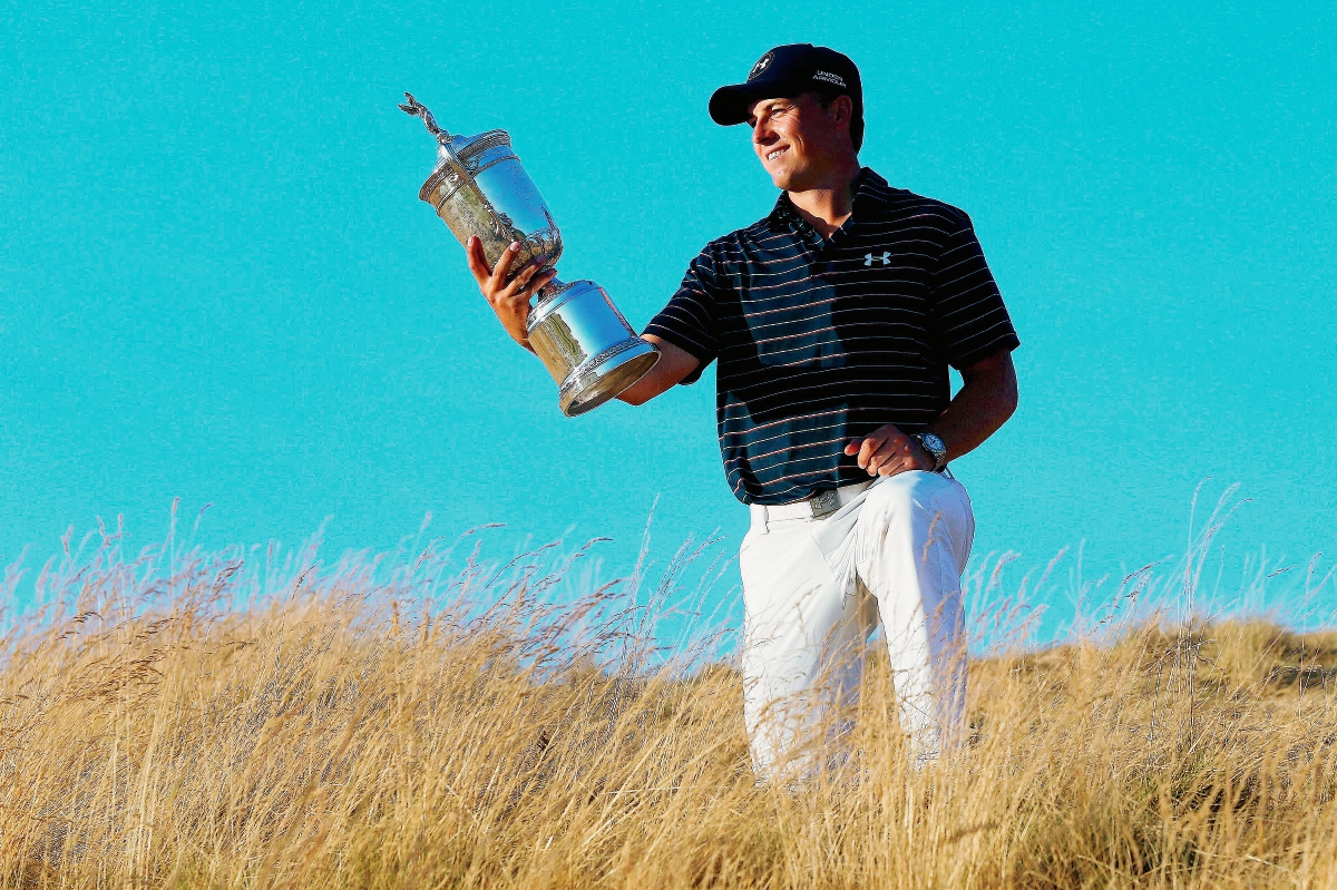 Jordan Spieth ha encontrado la pasión eN el golf. (Foto Prensa Libre: AFP)