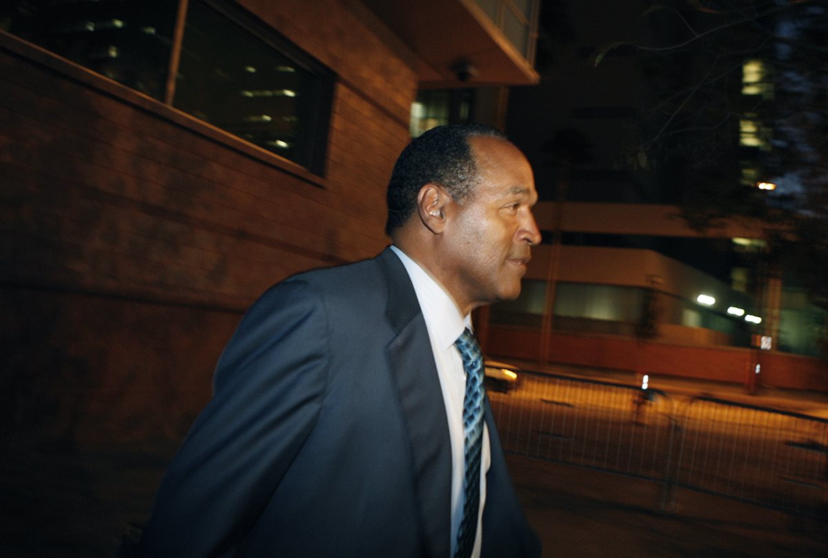O.J. Simpson recuperó este domingo su libertad. (Foto Prensa Libre: AFP)