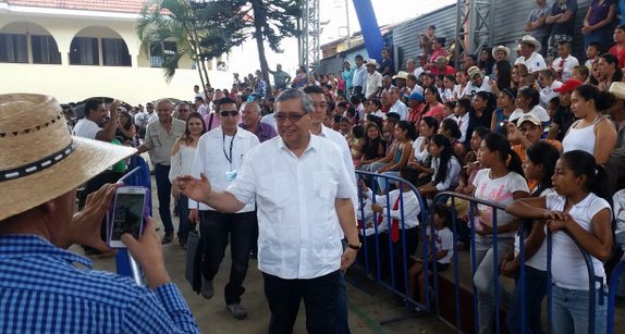 El vicepresidente habló del tema en la inauguración de La Unión, Zacapa. (Foto Prensa Libre: Hemeroteca PL)