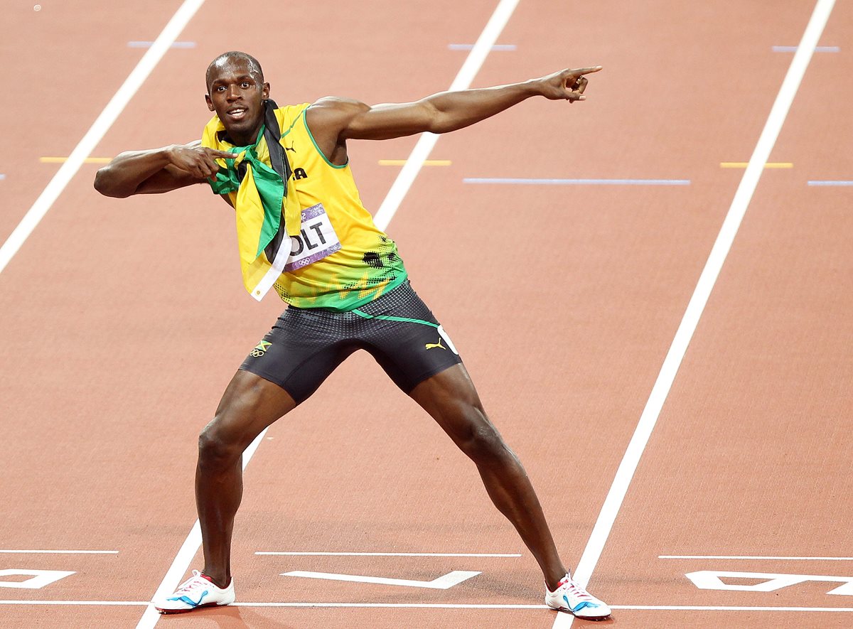Usain Bolt en los Juegos Olímpicos de Londres 2012. (Foto: Hemeroteca PL)