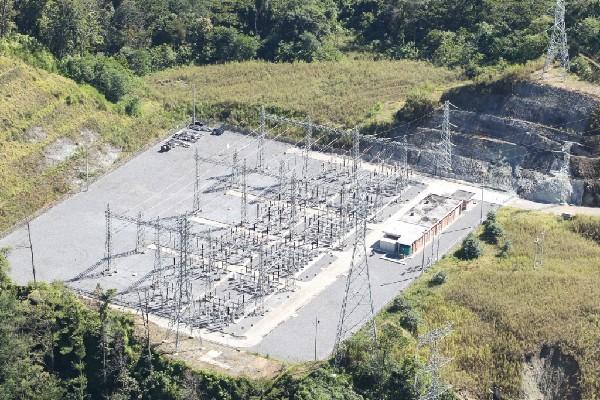 Vista parcial del complejo hidroeléctrico Palo Viejo, en San Juan Cotzal, Quiché. (Foto Prensa Libre: Érick Ávila)