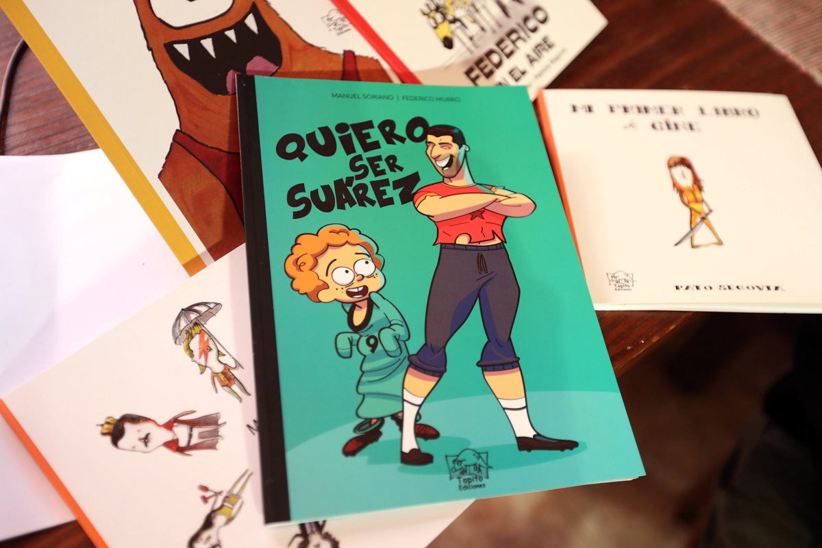 Fotografía del libro "Quiero ser Suárez" el 13 de agosto de 2018, en Montevideo (Uruguay). (Foto Prensa Libre: EFE)