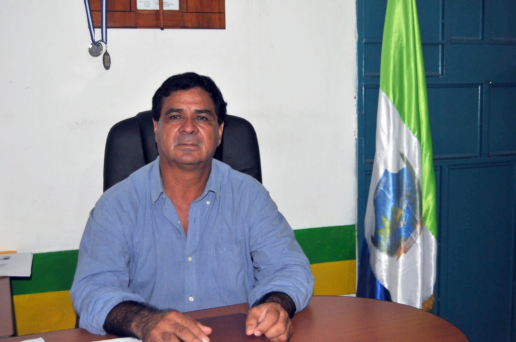 Aroldo Cordero, alcalde de La Blanca, San Marcos, es señalado de tres delitos. (Foto Prensa Libre: Alexánder Coyoy)