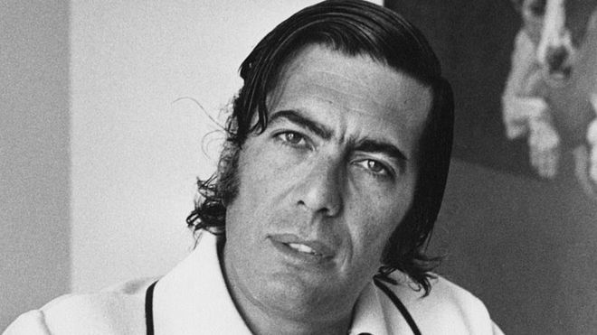 Mario Vargas Llosa en 1975 GETTY IMAGES