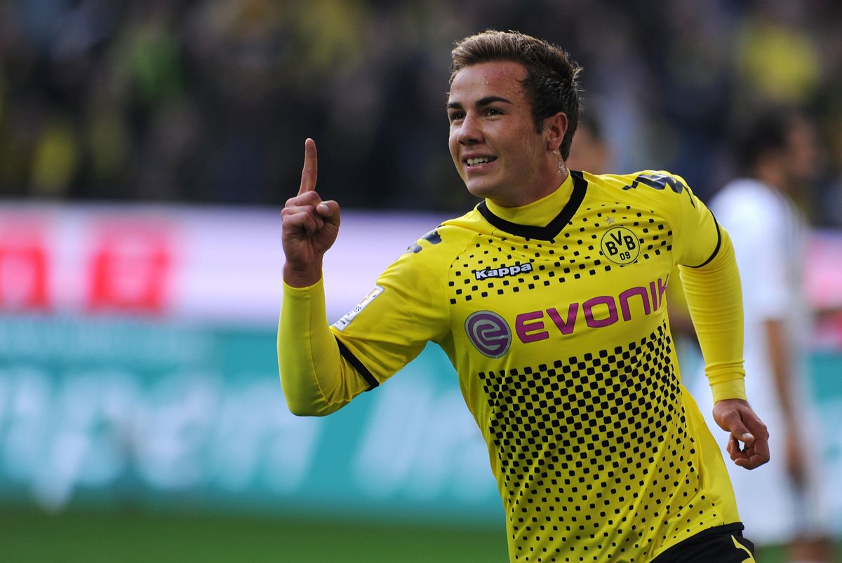El atacante internacional alemán Mario G tze deja el Bayern Múnich, donde jamás se impuso como titular, para volver al Borussia Dortmund. (Foto Prensa Libre: AFP)
