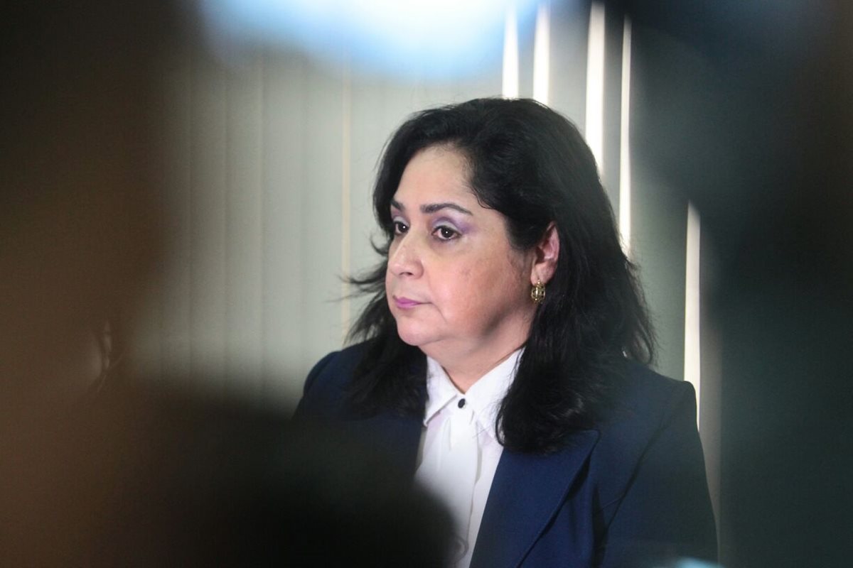 La juzgadora pidió excluir a la Cicig del proceso que se sigue en su contra. (Foto Prensa Libre: Hemeroteca PL)