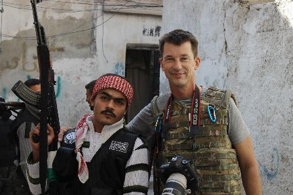 John Cantlie, reportero gráfico indepediente (Foto Prensa Libre: AP)