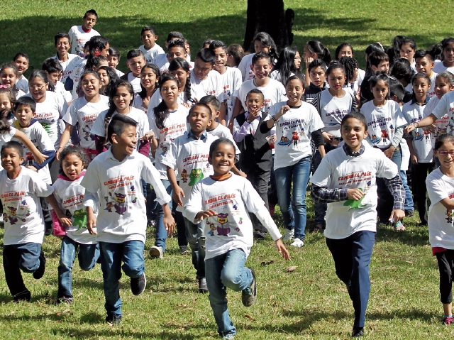 Procedentes de   cuatro municipios,  varios infantes disfrutan el cierre de su formación en valores por medio de talleres interactivos que recibieron los días sábados.