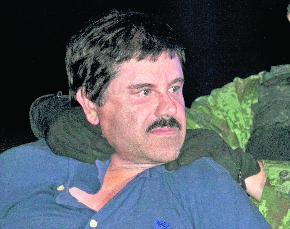 El "Chapo" Guzmán teme por su vida y cree que morirá antes de enero si no atienden su salud. (Foto Prensa Libre: AP)