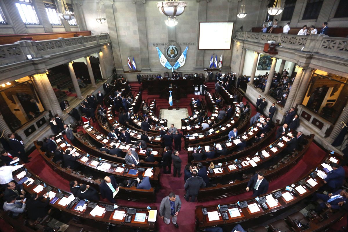 El Congreso es uno de los organismos que tiene menos credibilidad entre los guatemaltecos. (Foto Prensa Libre: Hemeroteca PL)